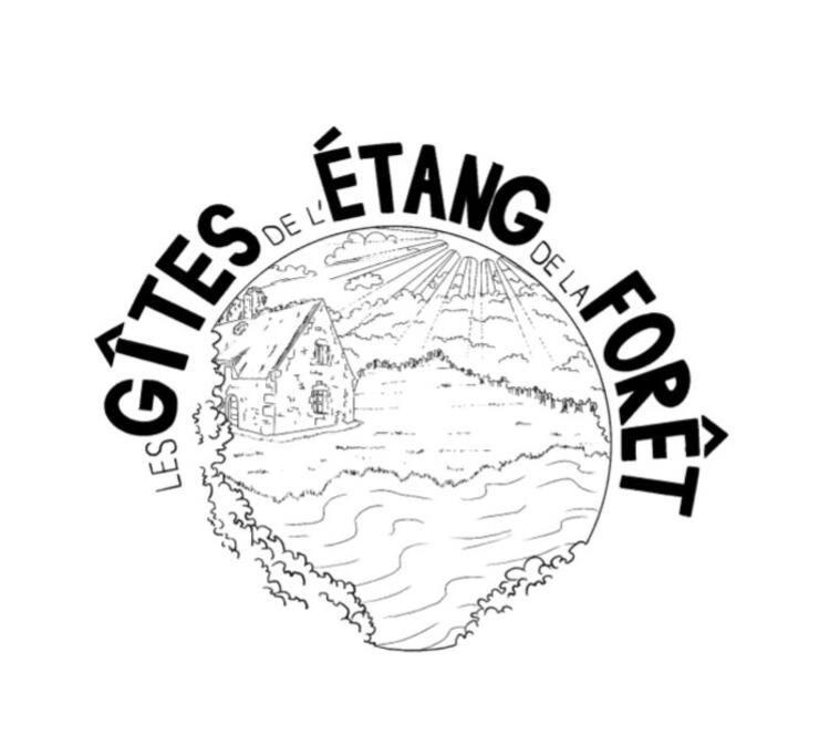 Les Gites De L'Etang De La Foret Brandivy Exteriör bild